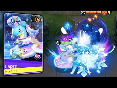 Lapras Default vs Warm Style Holowear Comparison - Pokémon Unite