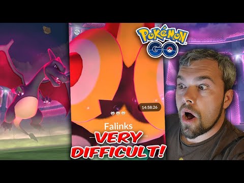 Dynamax Falinks is VERY HARD To Beat! But You Can Solo it! (Pokémon GO)