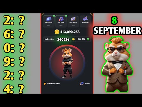 today hamster cipher code | daily cipher code September 9 | today hamster combat cipher code #cipher