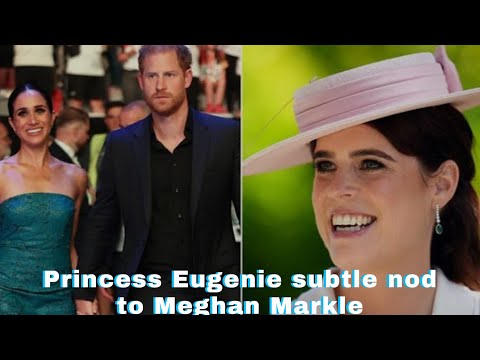 "Princess Eugenie and Meghan Markle: A Royal Duo with Unbreakable Ties"