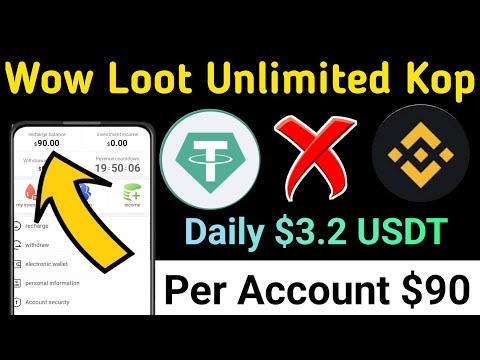 New Usdt Earning Instant bonus $90 Payment Received Binance New Offer Website in 2024! 💥