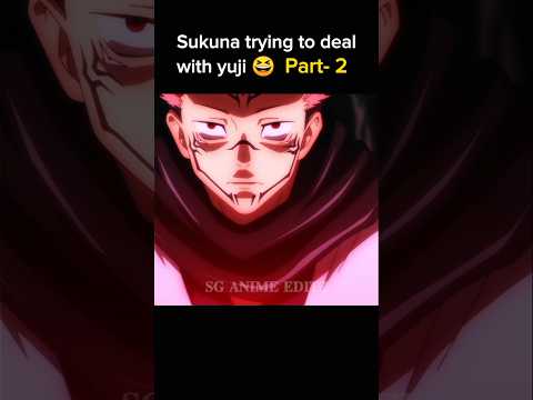 Sukuna vs yuji part-2 #shorts #sukuna #jujutsukaisen