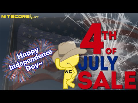 Nitecore Store - Independence Day - 4th of July Sale - 2022