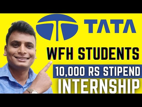 WFH TATA Remote Hiring  | Internship &  Hiring For Technical & Management  | Remote Internship 2024