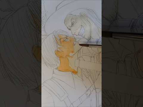 Shingeki No Kyojin Levi Ackerman Kenny Ackerman #youtubehighfive #anime #attackontitan #short