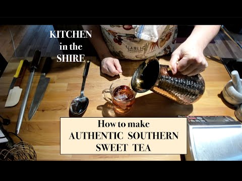 How to make AUTHENTIC SOUTHERN SWEET TEA