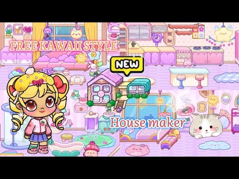 *Out Now* NEW KAWAII HOUSE MAKER 💖Aesthetic 💖 House Ideas 💡 |Avatar World|