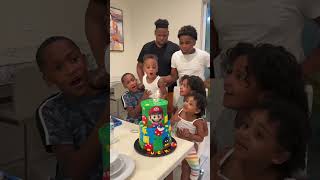 Big boy destroys baby mj birthday party #shorts