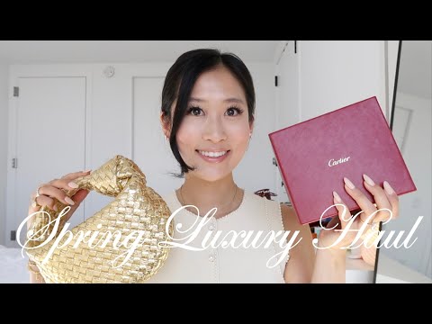 Spring/summer Luxury Haul ft. Chanel, Bottega Veneta, Cartier unboxing, Idyl & more