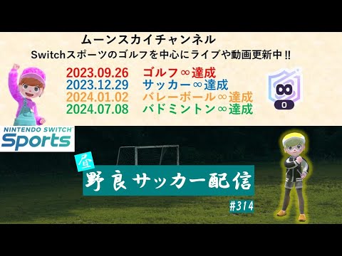 初見さん大歓迎！【Nintendo Switch Sports】【スイッチスポーツ】【スイスポ】昼野良サッカー配信⚽