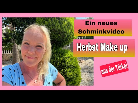 Spontan geschminkt in der Türkei | Herbstliches Make up ü50 ü60