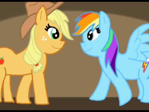 Applejack and Rainbow Dash...