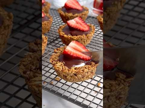 Homemade granola cups #granola #breakfastrecipe #breakfast