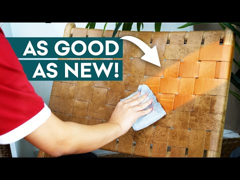 3 EASY Steps To Make Leather Look Brand NEW Again | Cleaning Tips