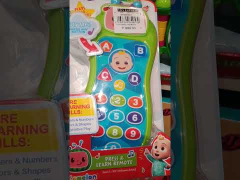 Cute Cocomelon press and play remote #shorts #cocomelon #toys