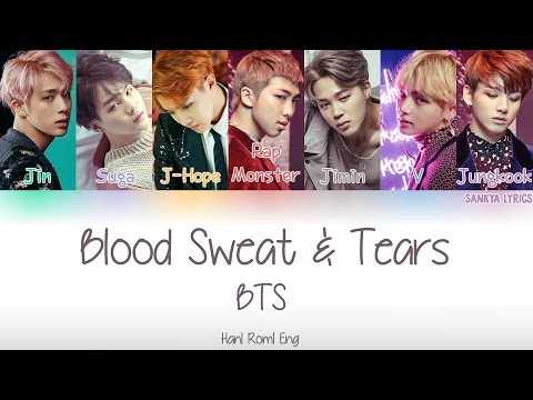 BTS (방탄소년단) Blood Sweat and Tears (피 땀 눈물) (Color Coded) (HAN| ROM| ENG) Lyrics