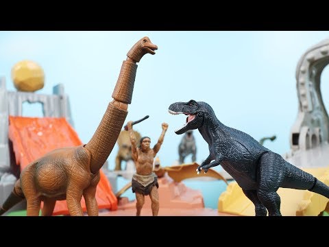 アニア  恐竜バトルキングダムで恐竜同士が対決 ！- Dinosaur Battle Kingdom Playset