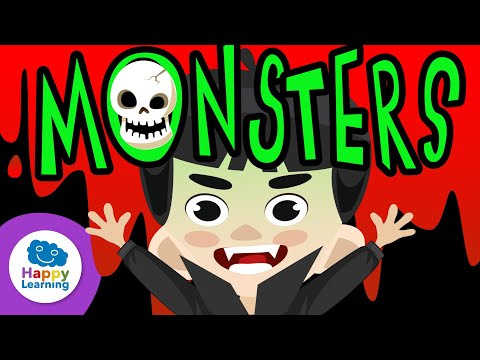 MONSTERS ON HALLOWEEN | Educational Videos for Children | Happy Learning 🎃👻🧛‍♂️