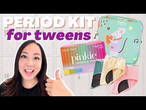 Period Kit for Back to School (Tweens Edition)