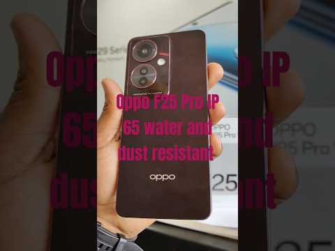 Oppo F25 Pro IP 65 water and dust resistance amoled screen 67 watt supervooc flash charge#ytshorts