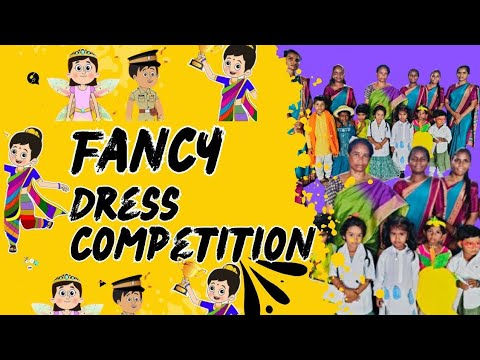 fancy dress competition at Gangeya high school chilvakodur #kids #preschoolactivities #2024