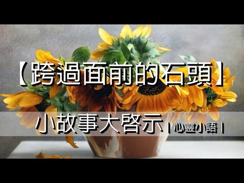 跨過面前的石頭｜心靈小語｜