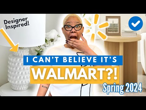 Walmart Home Decor Unboxing Spring 2024! | Designer Home Finds At Walmart!