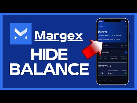 How to Hide Account Balance on Margex 2024?