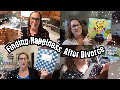 Finding Happiness After Divorce / 1st Week of Homeschool / Working in Etsy Shop / Funny Animal Unit