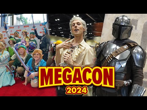 MEGACON 2024: Orlando's BIGGEST Pop Culture Convention!