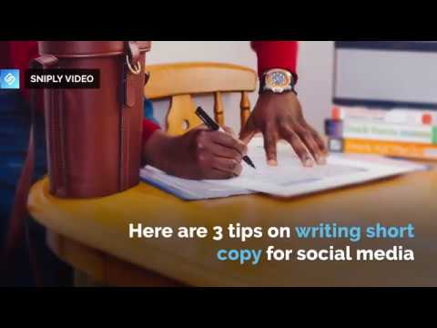 How to Write Better Short Copy for Social Media