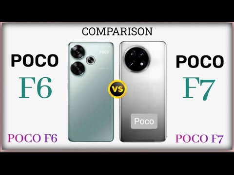 Poco F6 vs Poco F7 | #pocophones