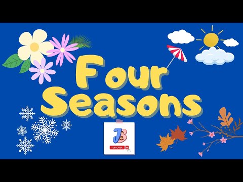 Four Seasons | Spring | Fall | Summer | Winter | Let's Know 4 Seasons of Year | Kids Learning Video