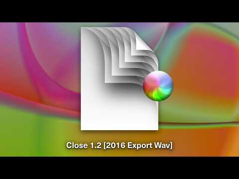 Flume - Close 1.2 [2016 Export Wav]