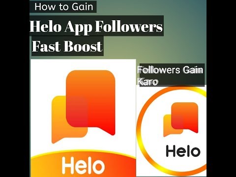 How to gain Helo App Followers Fast Boost