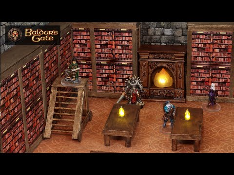 Building Baldur's Gate Part 11 - Candlekeep Library