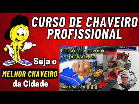 CURSO DE CHAVEIRO PROFISSIONAL RM3 / Rogério Martins