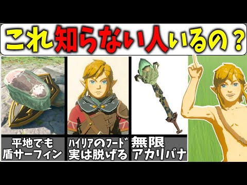 これ、まだ知らない人いるの？　最初に知っておきたい知識28選【ティアーズオブザキングダム】