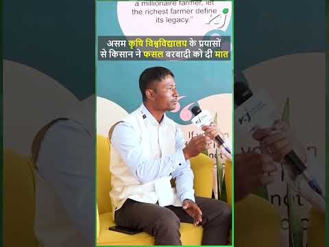 असम कृषि विश्वविद्यालय के प्रयासों से किसान ने फसल बरबादी को दी मात | Krishi University | Assam