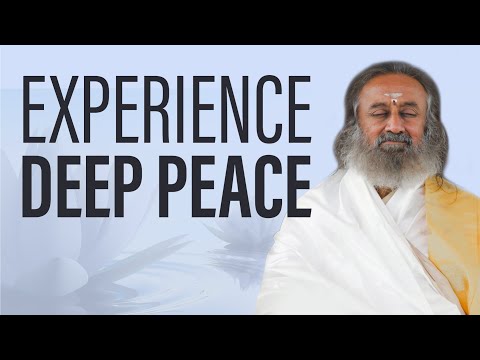 Let Go Of Stress & Experience Deep Peace | Guided Meditation | Gurudev