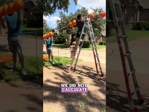 DIY Halloween Decorations | Outdoor Halloween Decorate with Me | DIY Pumpkin Bucket Arch Tutorial