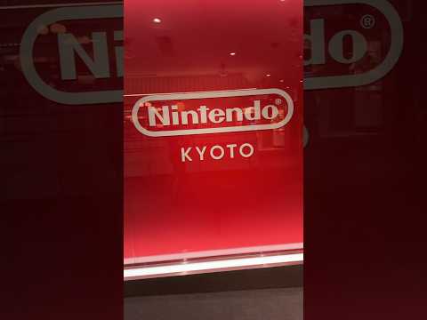 Nintendo Kyoto Store #京都 #ニンテンドー #nintendo #nintendokyoto #nintendostore #mario