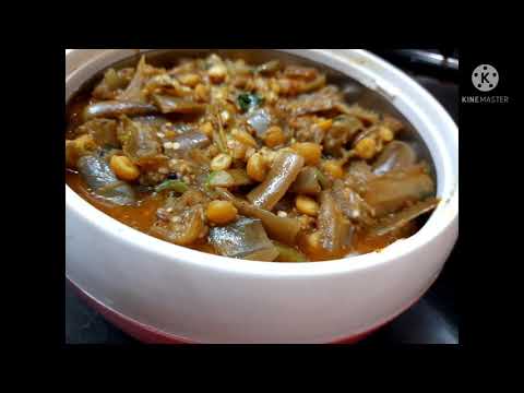 try this simple&quick,traditional Brinjal&Bengal gram masala curry,you'll love it||TheIndiancooktop