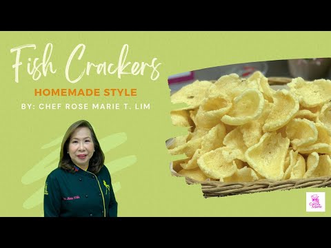 Fish Crackers Homemade Style