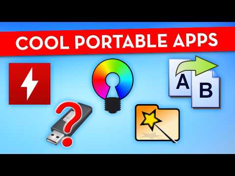 10 Cool and Free Portable Programs (You Need to See)