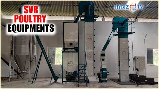 SVR Poultry Equipments | Agricultural Machinery Manufacturer | Poultry India Expo 2022 | Hybiz tv