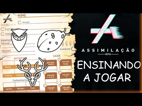 ENSINANDO A JOGAR ASSIMILAÇÃO RPG! - BETA #ASRPG #fastplayASRPG