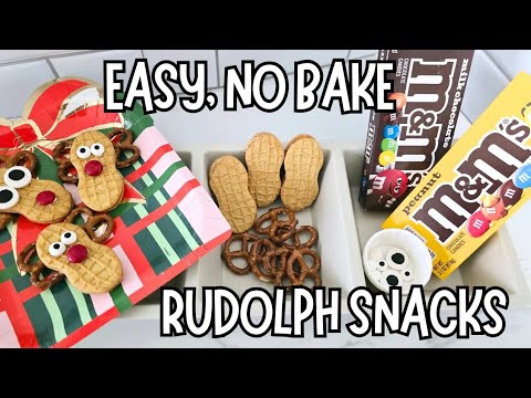 Quick, Easy, No Bake Holiday Snack for Kids | Christmas Treats| Childcare Classroom Party ideas