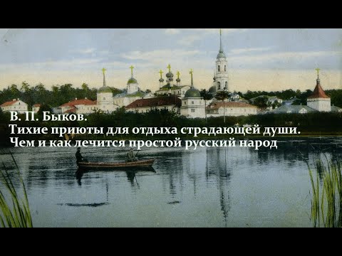 Чем и как лечится простой русский народ. В. П. Быков. Лекция 1