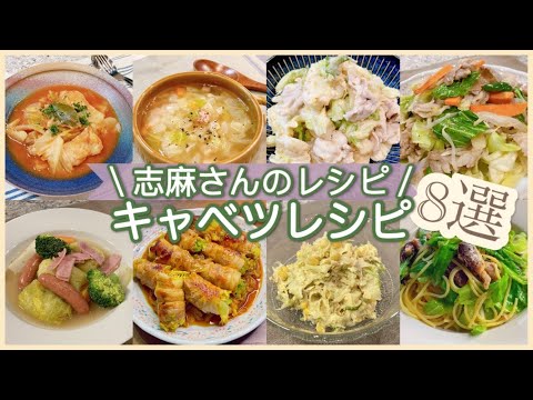 志麻さんのキャベツレシピ8選 鶏とキャベツのトマト煮農家の野菜スープ味噌コールスロー肉野菜炒め餅ロールキャベツキャベツの肉巻きしょうが焼きカレーコールスローキャベツとオイルサーディンのアーリオオーリオ